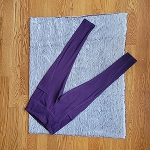 Phisockat Purple Athletic Leggings, Women's Size Small, Great Condition!